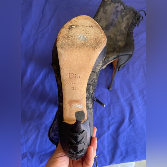 Dior mesh/lace Booties - Picture 2 of 8